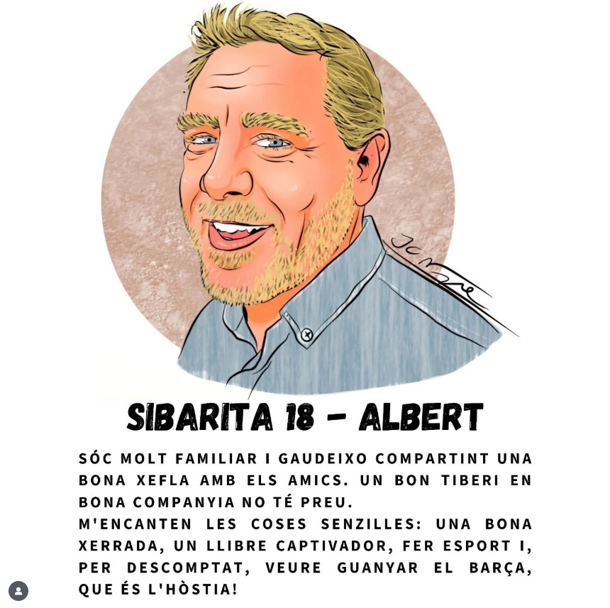 Caricatura Albert